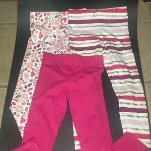 3 set girls leggings